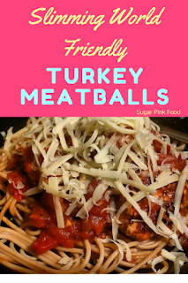 turkey meatballs  slimming world recipe