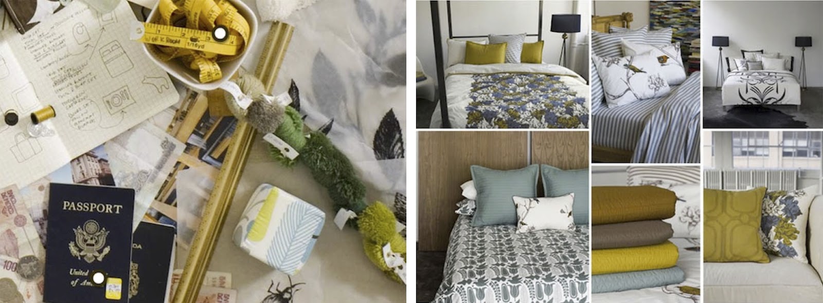 {BLACK. WHITE. YELLOW.} Dwell Studio Inspiration