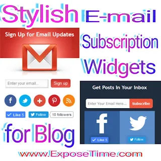 Stylish-email-subscription-widgets-for-blog