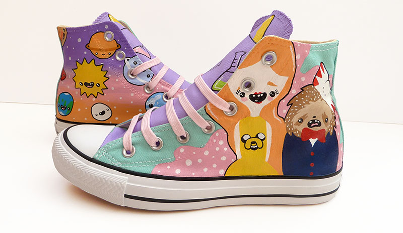 Pony Chops: Cosmos and Crayons Converse