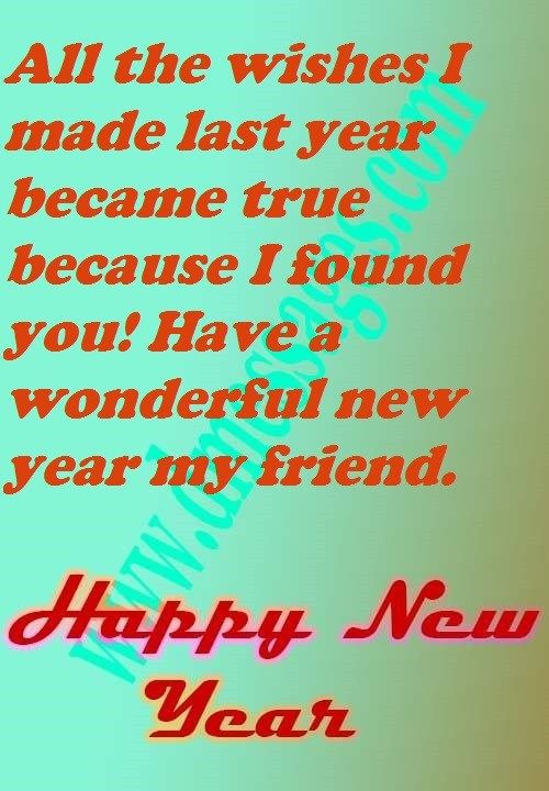 Advance Happy New Year Wishes