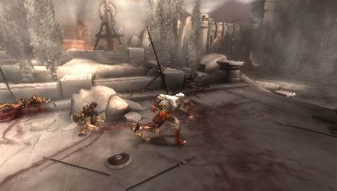 God of War - Ghost of Sparta PSP Theme Screenshot, www.playstation-themes.blogspot.com