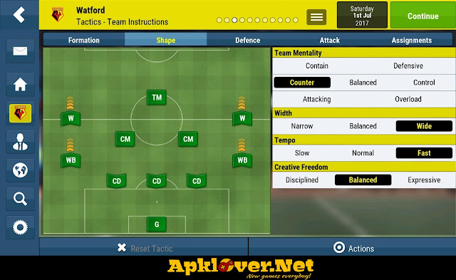 Football Manager Mobile 2018 MOD APK full patched Football Manager Mobile 2018 MOD APK full patched
