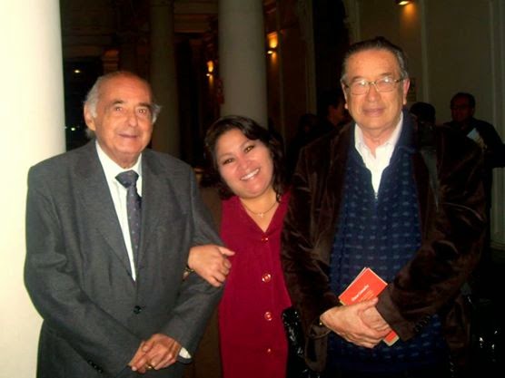 con Carlos German Belli y Marco Matos.