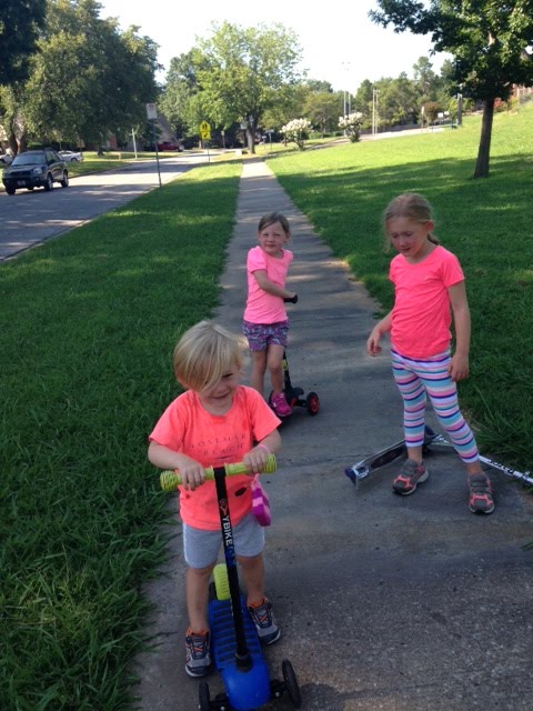 Headed to the Playground