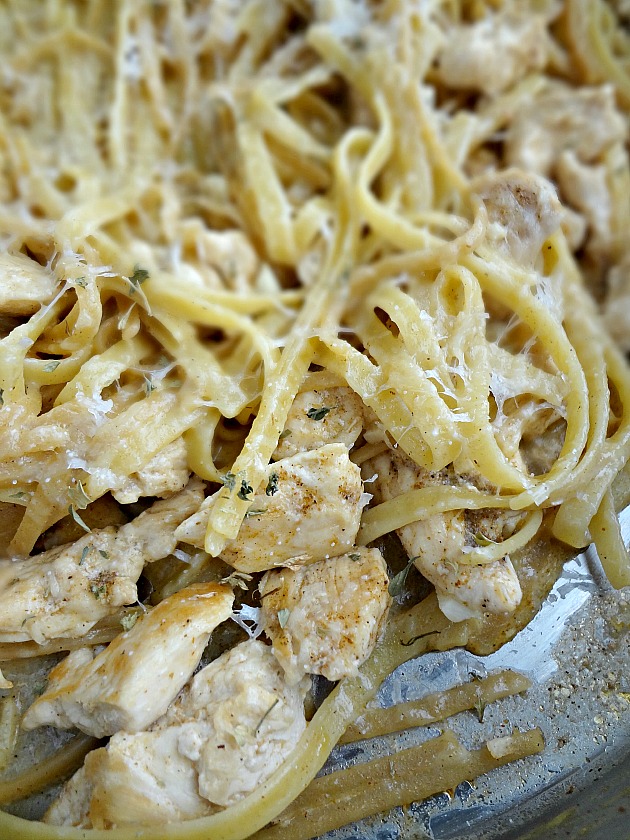 The Cooking Actress One Pot Cajun Chicken Alfredo