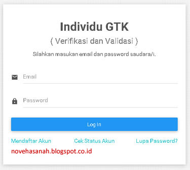 formulir untuk login di gtkedit.data.kemdikbud.go.id formulir untuk login, cek status akun, dan jika kita lupa password di gtkedit.data.kemdikbud.go.id