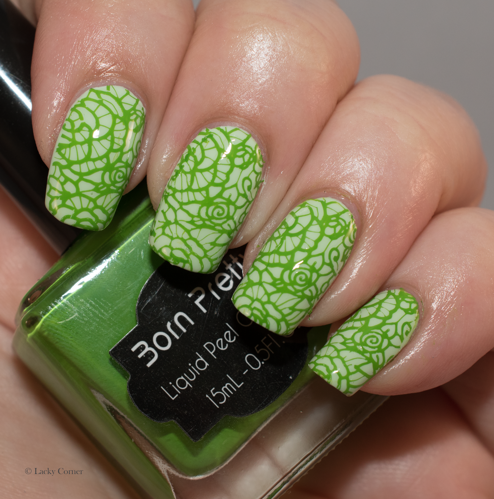 Lacky Corner Review Clear Jelly Stamper from Born Pretty Store