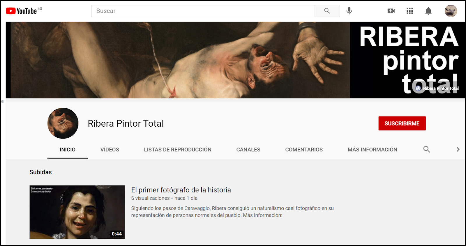 Todos los vídeos de YouTube de Ribera (en especial, conferencias de los mayores expertos)