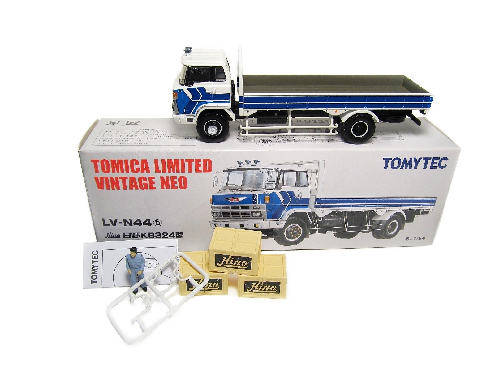 Minicar Pics 1 64 Tomica Limited Vintage Neo Lv N44b Hino Kb324 Truck Special Livery