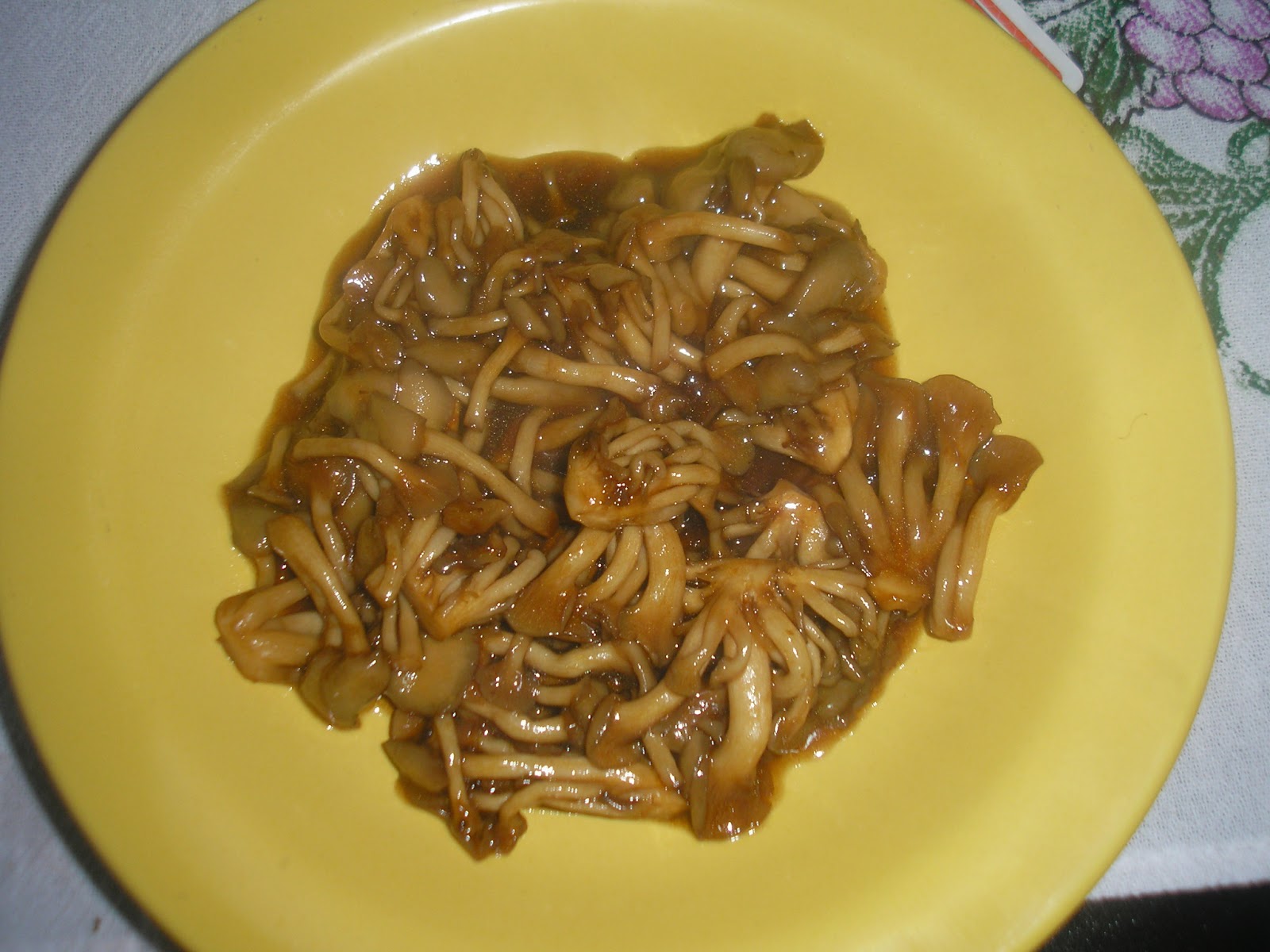 Comida Maneira Shimeji na Manteiga