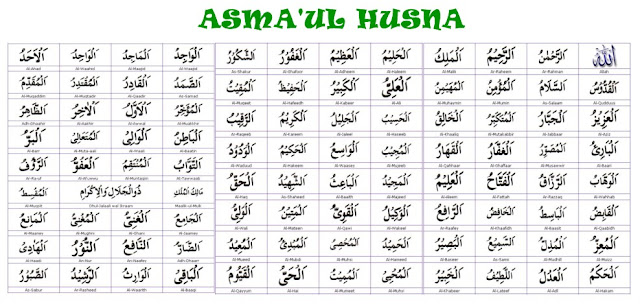 Hafalkan 99 Asmaul Husna Beserta Artinya, Insya Allah Surga Jaminannya Hafalkan 99 Asmaul Husna Beserta Artinya, Insya Allah Surga Jaminannya