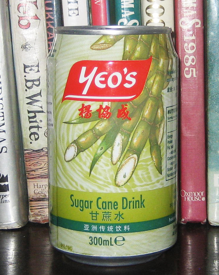 Percy's Soda Can Collection Yeos Sugar Cane Drink