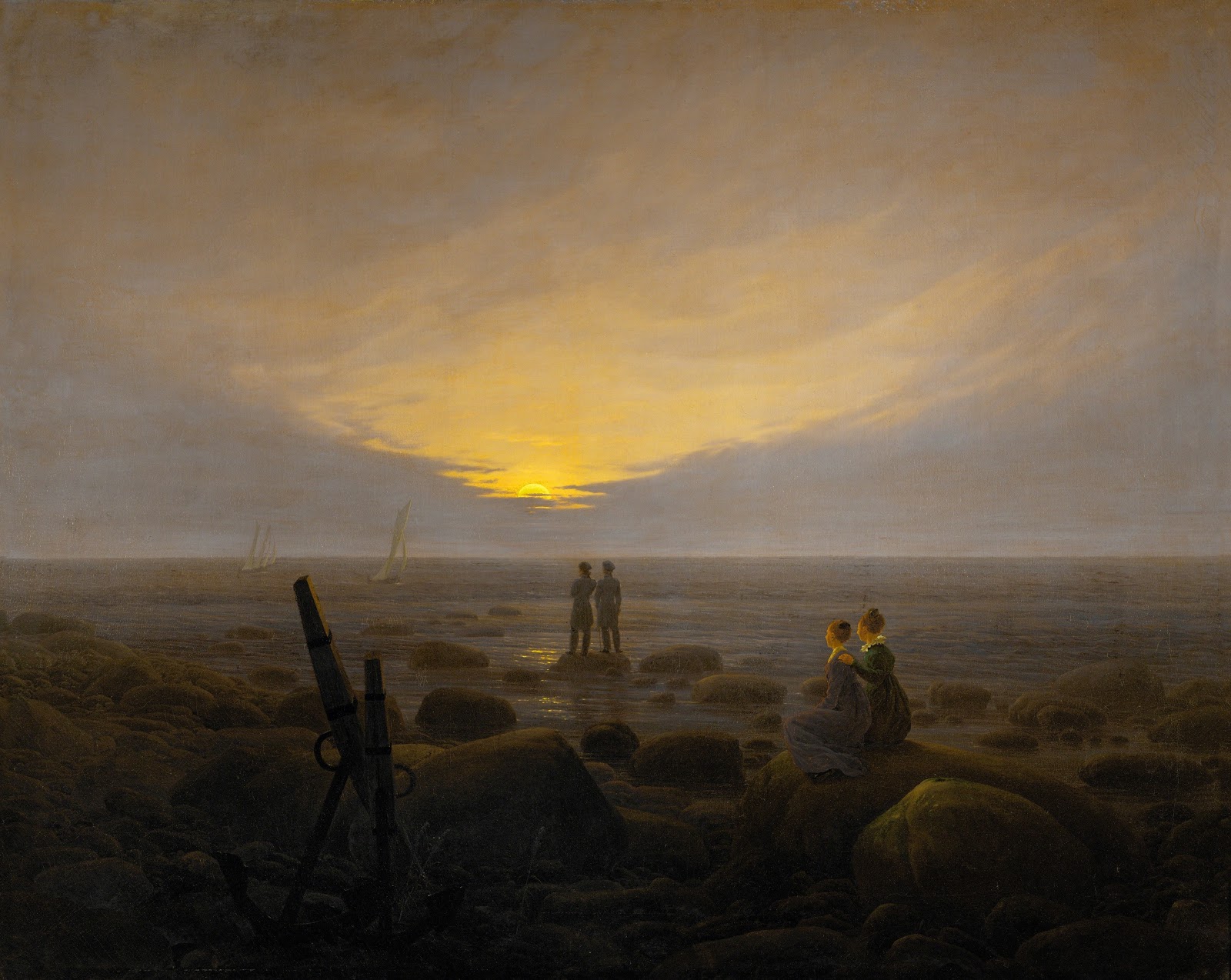 Caspar David Friedrich | Pintura romântica alemã