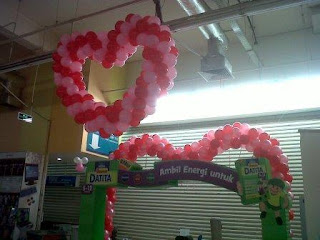 balon karakter - valentine