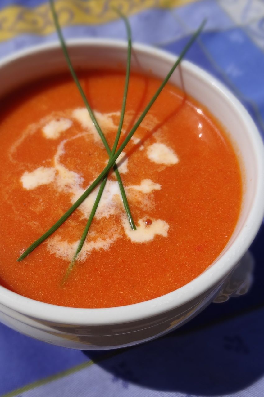 Scrumpdillyicious Creamy Tomato Basil Soup