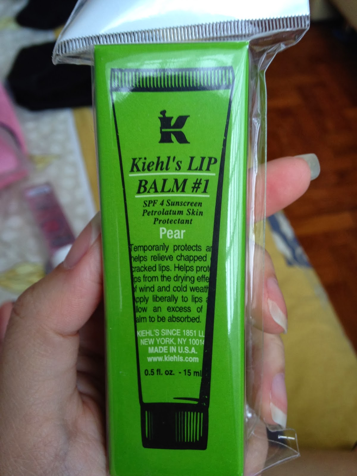 Sisters Who Love Beauty... Kiehl's Lip Balm 1 Pear