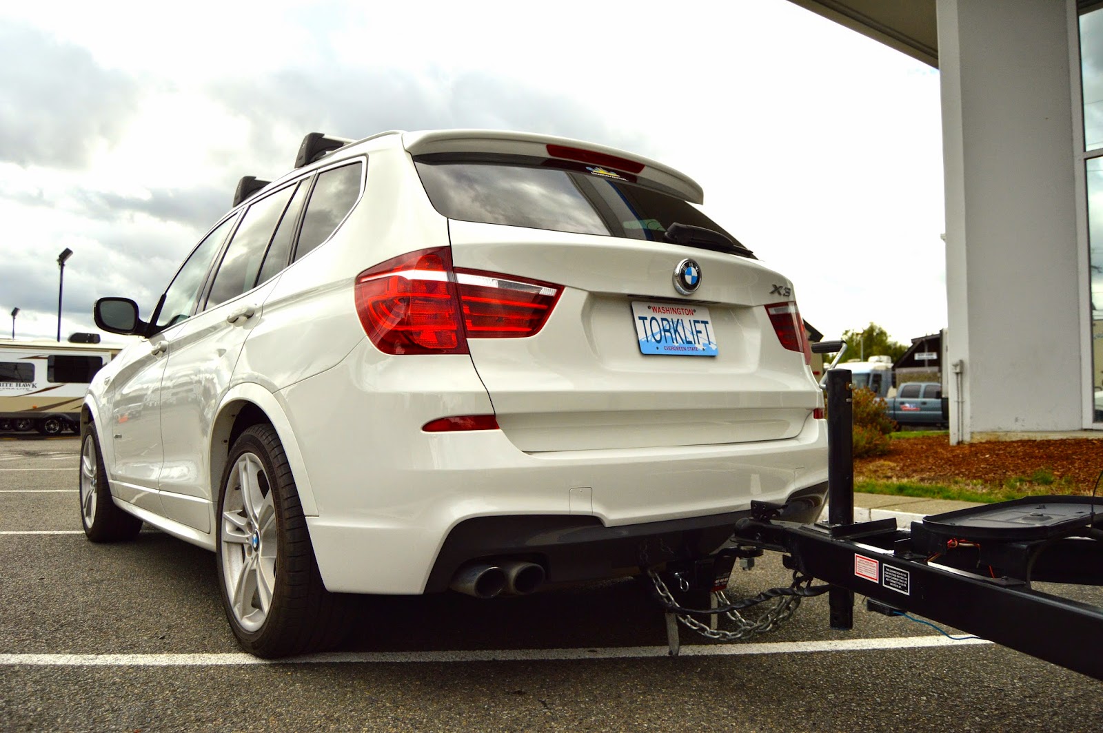 Torklift Central | Hidden EcoHitch Trailer Hitch For BMW X3 & X5 Now