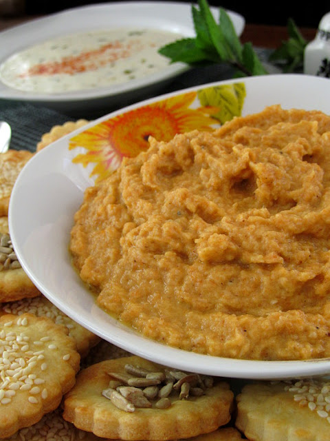 Паштет-намазка из куриного филе с овощами