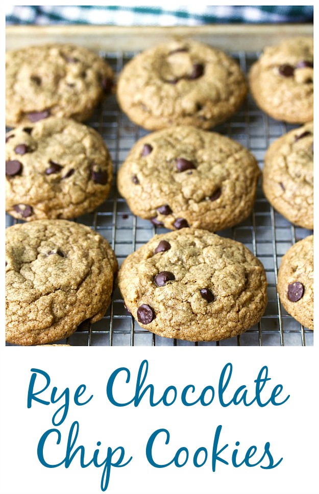Rye Chocolate Chip Cookies Karen's Kitchen Stories
