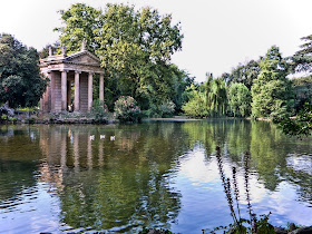 The Villa Borghese gardens date back to 1605