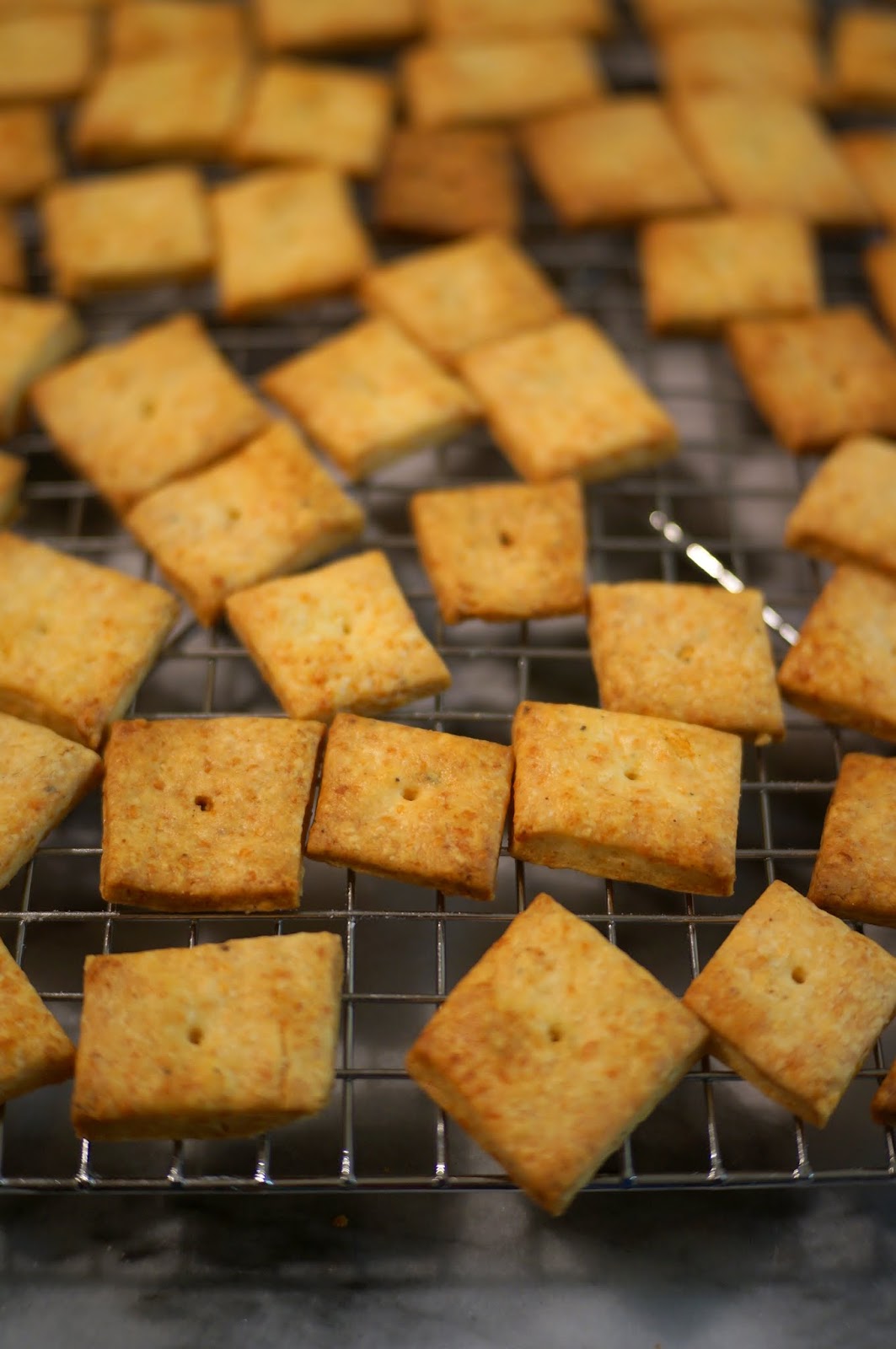 Asiago Cheese Crackers