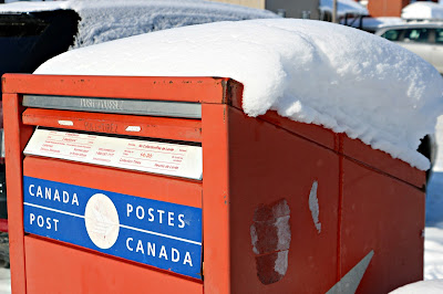 5 minutes of my day December 27, 2017 Mailing a letter.