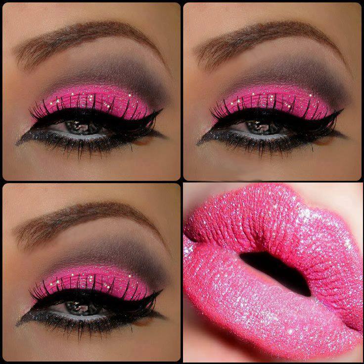 25 Gorgeous Eye And Lip Makeup Ideas