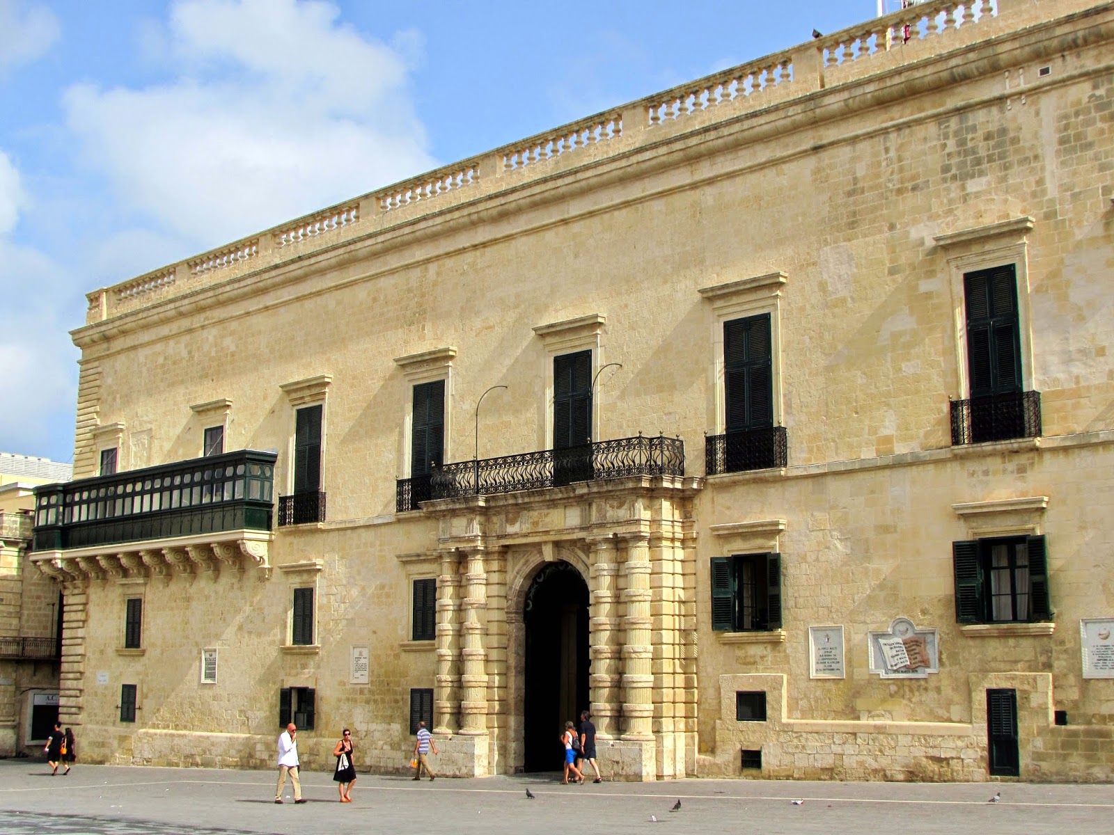 Palacio del Gran Maestre en La Valeta Malta. Malte. Il-Bet Valletta. La Valeta. Palacio. Gran Maestre