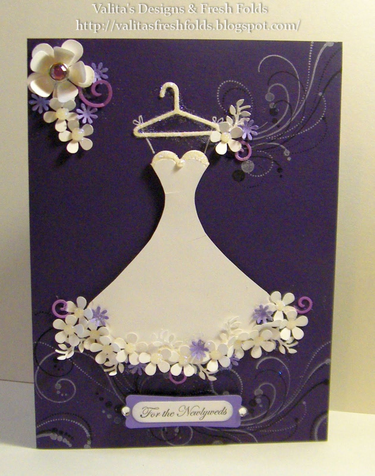 Valita&rsquo;s Creative Designs : Wedding Dress card