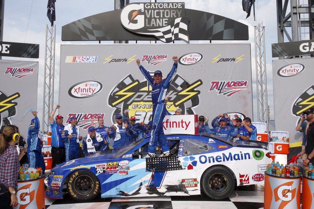 The Ultimate American Racing Blog Elliott Sadler wins Sparks Energy