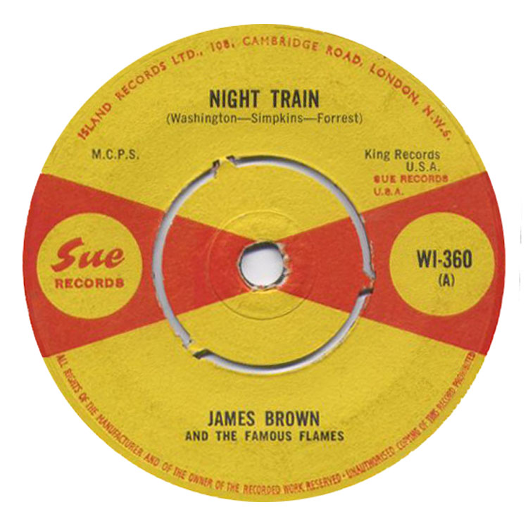 Diamantes Opacos James Brown Night Train (1961)