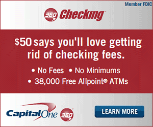 We love banking online with Capital One 360