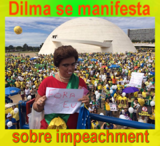 Dilma se manifesta sobre o impeachment, dia 13