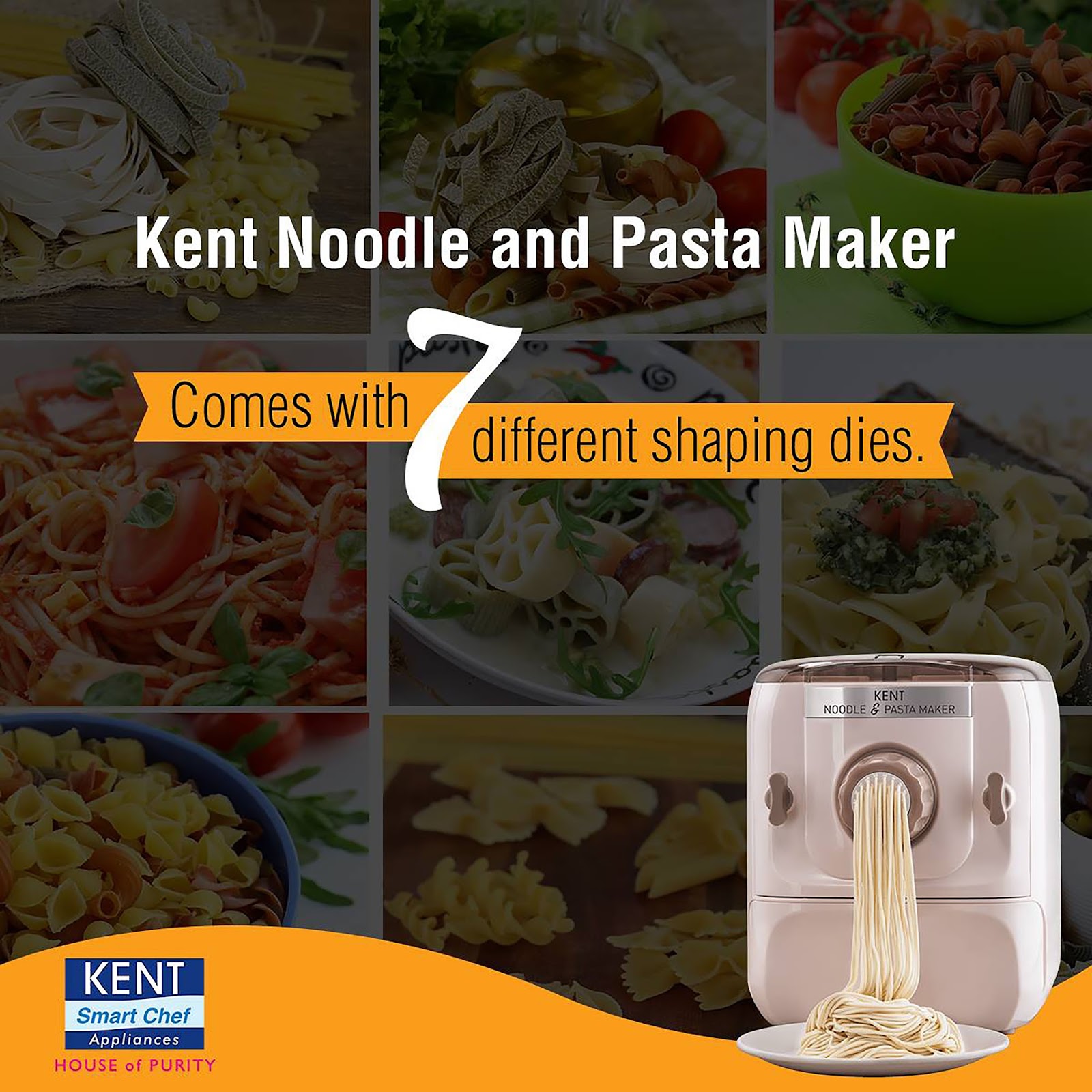 KENT RO debuts in Small Kitchen Appliance Segment with Noodle and Pasta