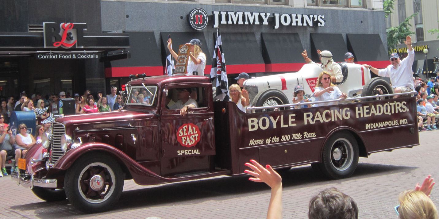 Just A Car Guy The fully restored Boyle Race Car Hauler is getting out