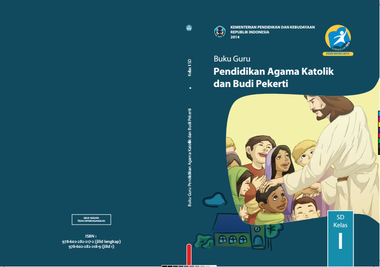Download Gratis Buku Guru Pendidikan Agama Katolik dan Budi Pekerti Kelas 1 SD Kurikulum 2013 Format PDF