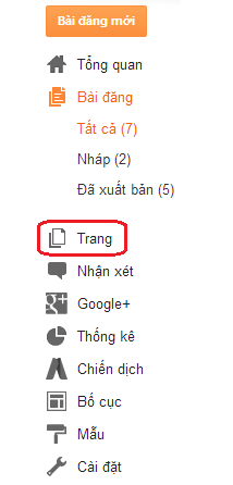 Tạo Sitemap cho Blogger