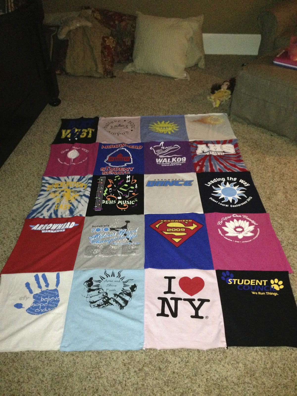 How to make a T-shirt Quilt