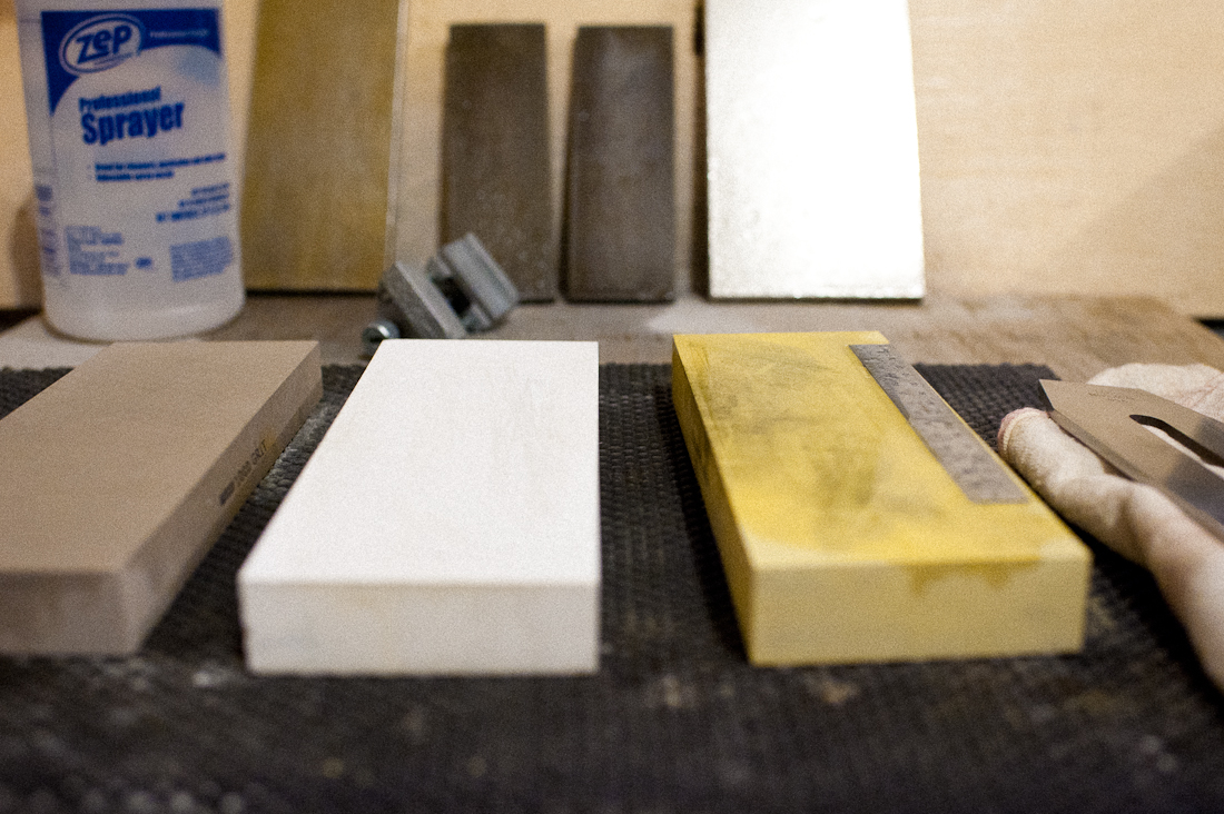 The Handcraftsman Sharpening Bench Stones