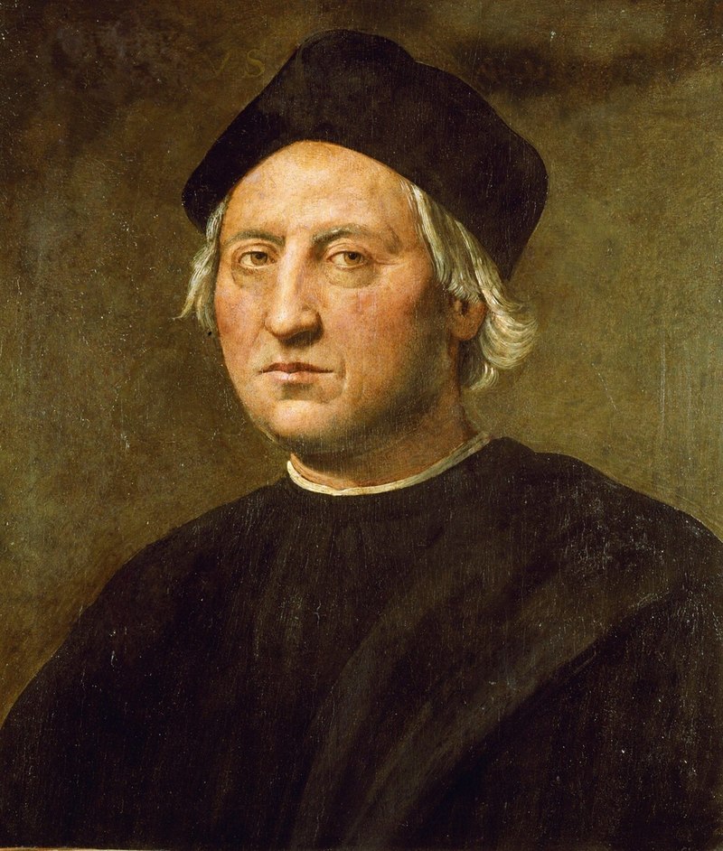 Cristóvão Colombo na pintura ~ Navegador genovês