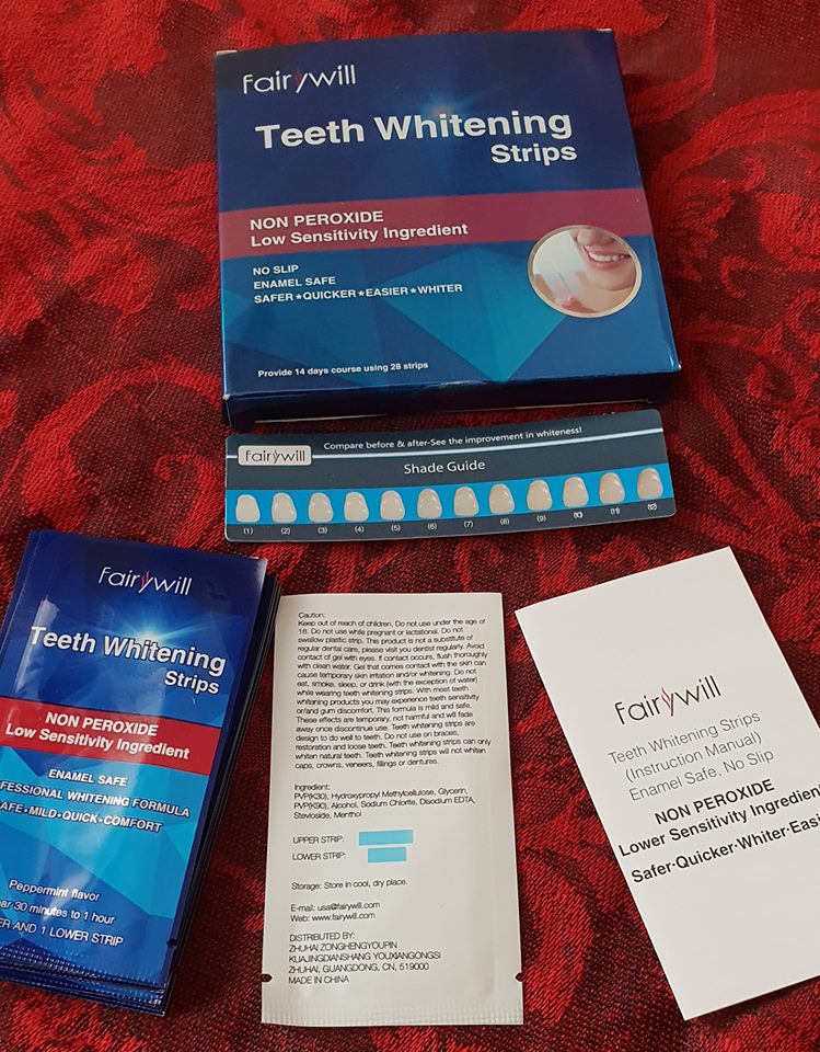 Teeth Whitening Strips,Fairywill