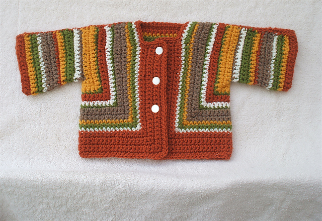 Everyday Life at Leisure: Surprise Crochet Sweater for Baby: Let's See ...