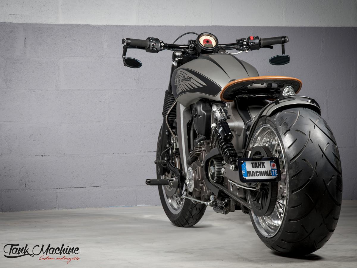 Hell Kustom Indian Scout By Tank Machine