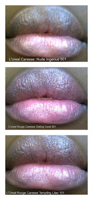 L'Oreal Rouge Caresse, lipstick
