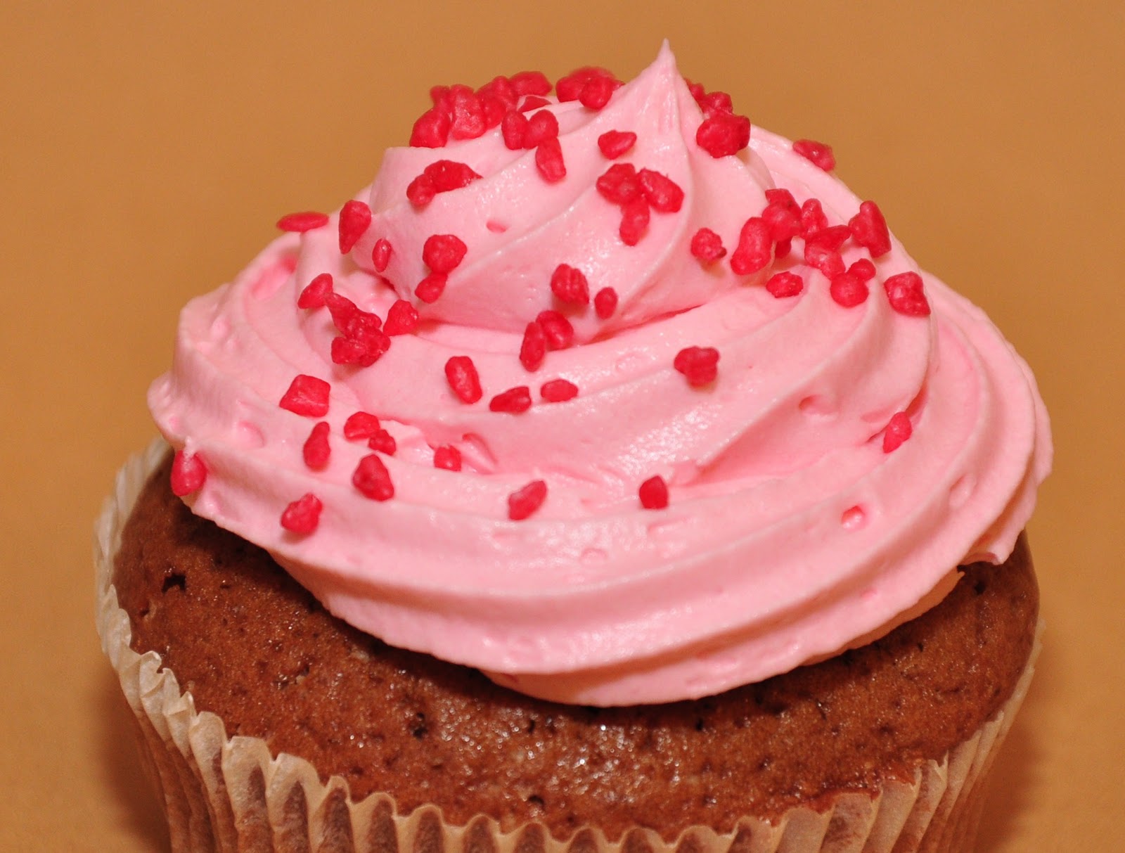 Från jäst till gäst: Cupcakes med rosa frosting