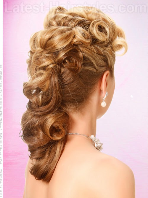 Prom Hairstyles Pulled To the Side