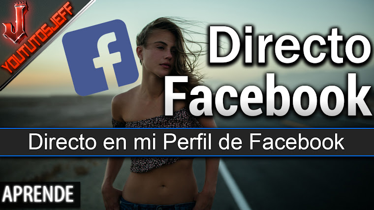 Como hacer un Directo en Facebook desde PC | Facil y Rapido