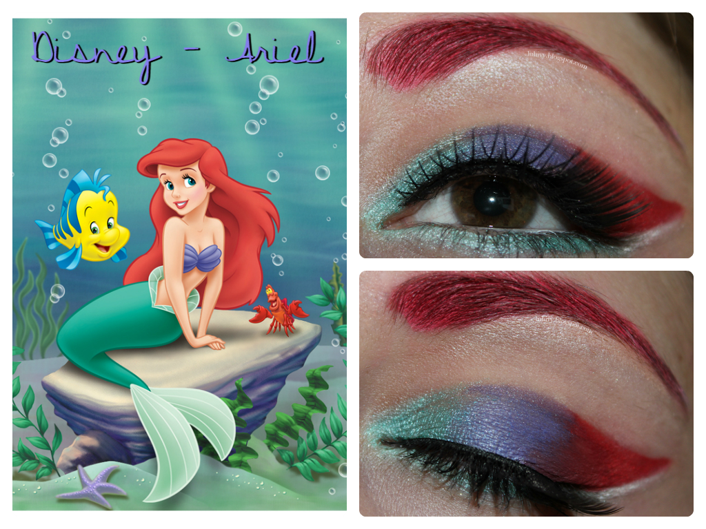 Luhivy's favorite things: Disney Makeup Series : The Little Mermaid Ariel Inspired