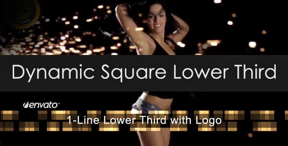 VideoHive Dynamic Square Lower Third